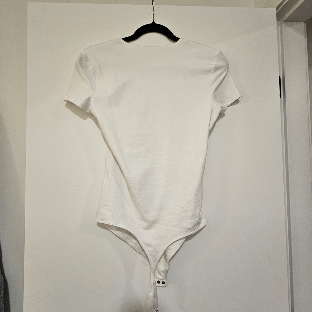 Abercrombie & Fitch White Bodysuit
